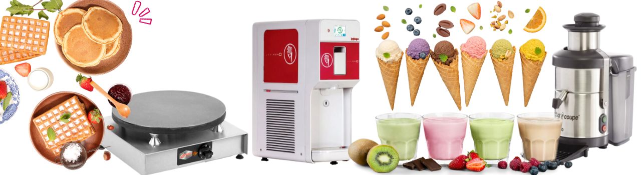 heladera crepera licuadora